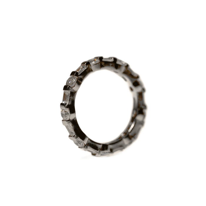 Domino Cubic Zirconia Ring, photo 2
