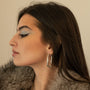 Fluid Icon Hoop Earrings, photo 4