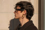 Aretes de aro Tall Geo para hombre, foto 8