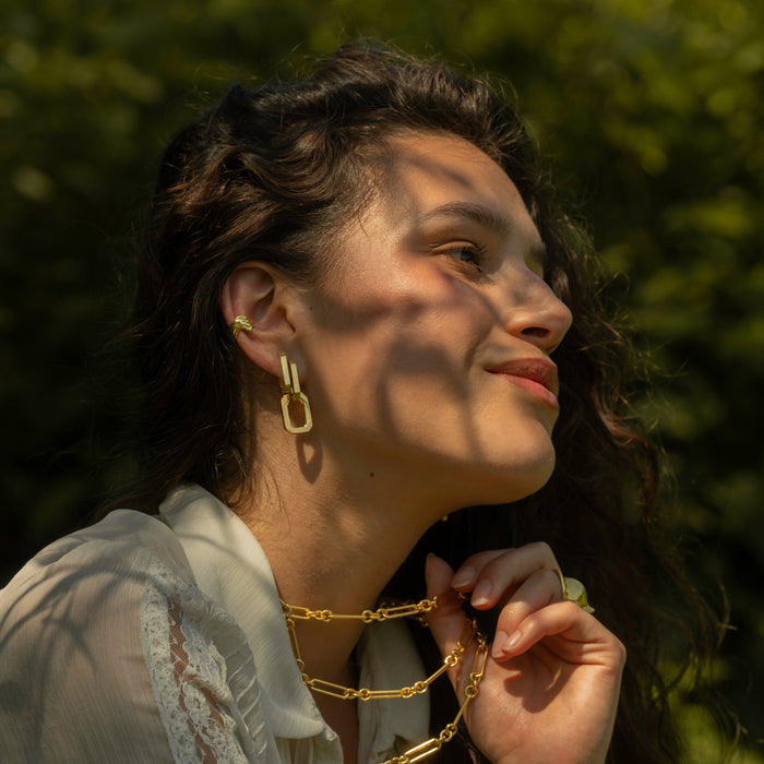 Geo Hoop Earrings, photo 8