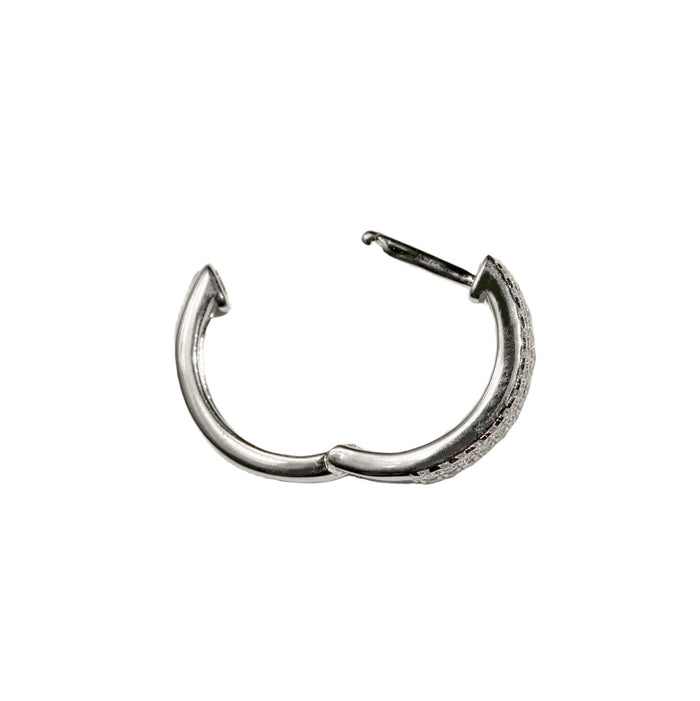 Bold Glam Cubic Zirconia Hoop Earrings, photo 4