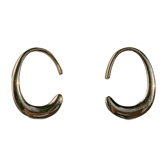 C Hoop Earrings, photo 3