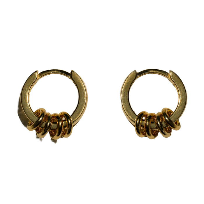 Links Hoop Earrings, photo 4