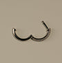 Glam Cubic Zirconia Hoop Earrings, photo 3