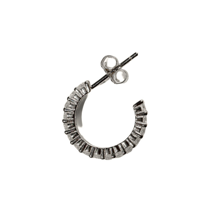 Celeste Cubic Zirconia Hoop Earrings, photo 3