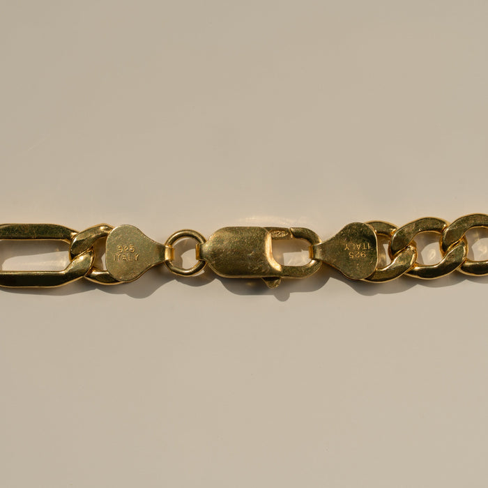 Men's Chunky Figaro Chain Necklace, photo 5