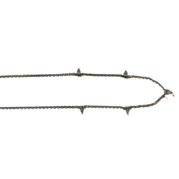 Triangle Gem Cubic Zirconia Necklace, photo 5