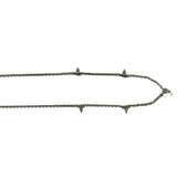 Triangle Gem Cubic Zirconia Necklace