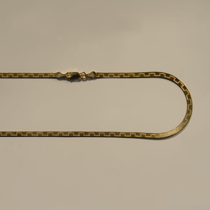 Collar de cadena Greek Flat, foto 3