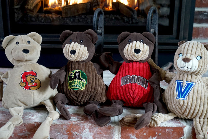 NCAA Cornell University, Big Red Bear Knottie, juguete de peluche para perro, foto 5
