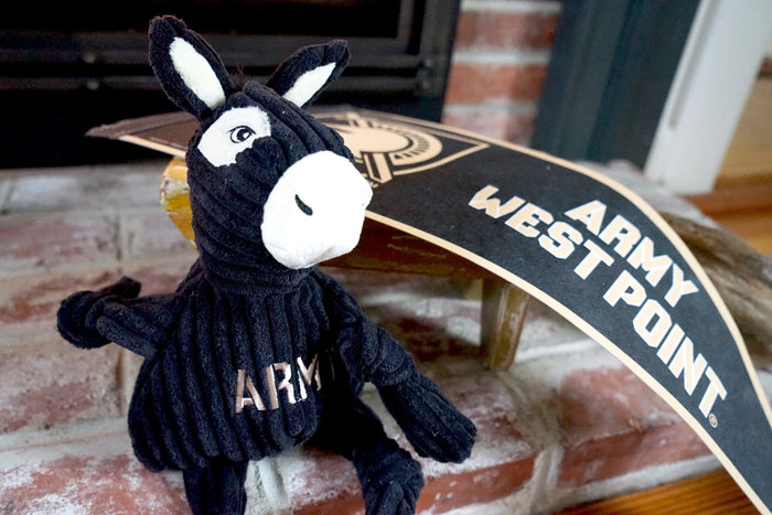 NCAA U.S. Military Academy, Army Mule Knottie, juguete de peluche para perro, foto 5