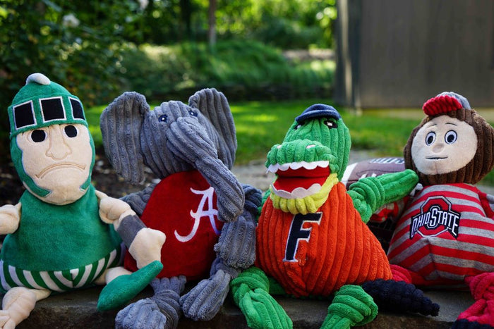 NCAA University of Alabama, Big Al Mascot Knottie, juguete de peluche para perro, foto 6