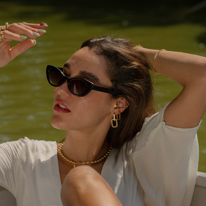 Geo Hoop Earrings, photo 6