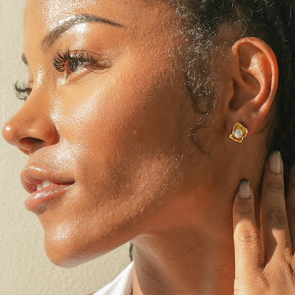 Venus Cultured Pearl Earrings, photo 2