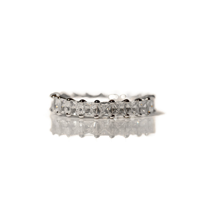Anillo de eternidad Lilas con zirconias cúbicas, foto 3