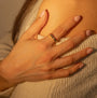 Agathe Cubic Zirconia Adjustable Ring, photo 2