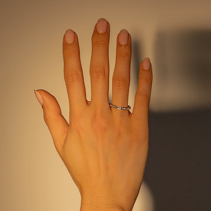 Men's Axelle Mother of Pearl Ring, photo 6