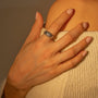 Sky Cubic Zirconia Adjustable Ring, photo 2
