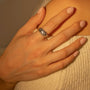 Sky Cubic Zirconia Adjustable Ring, photo 4