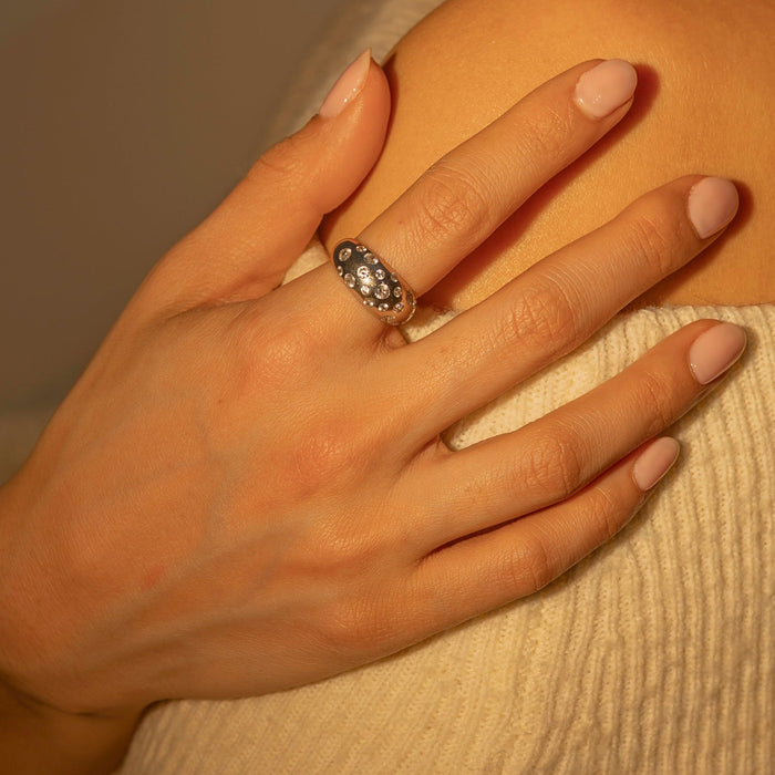 Sky Cubic Zirconia Adjustable Ring, photo 4