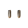 Men's Mini Square Mother of Pearl Hoop Earrings, photo 1
