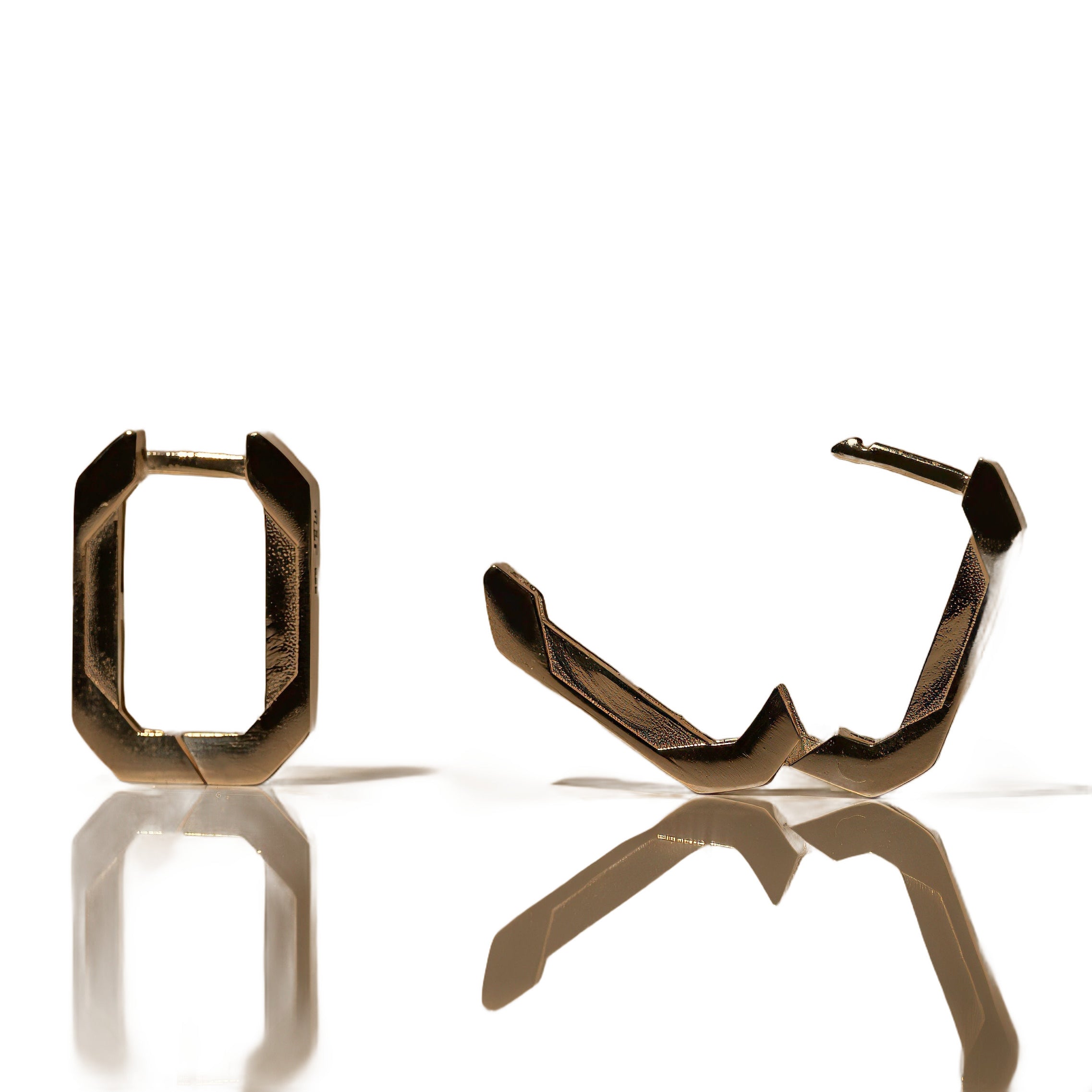 Geo Hoop Earrings, photo 1