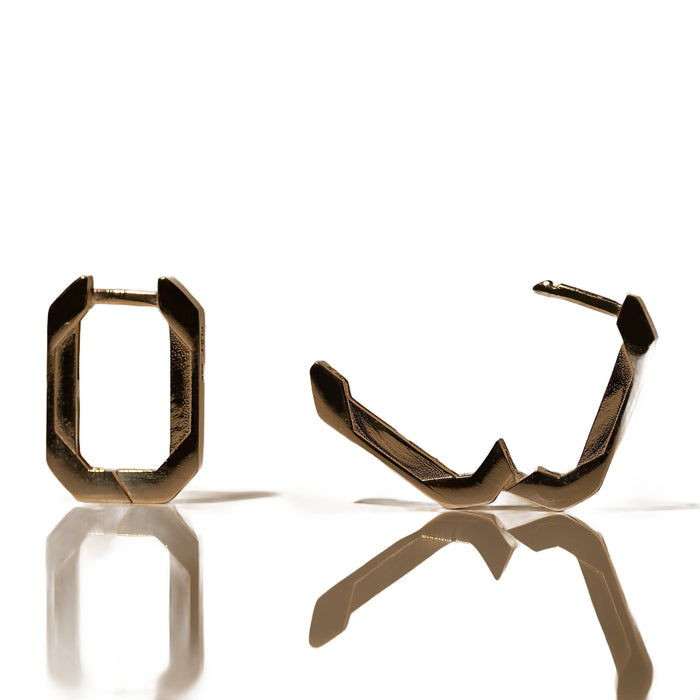 Geo Hoop Earrings, photo 1