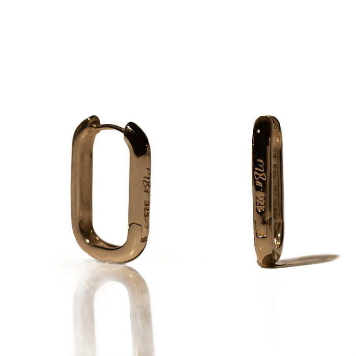 Paperclip Hoop Earrings, photo 3