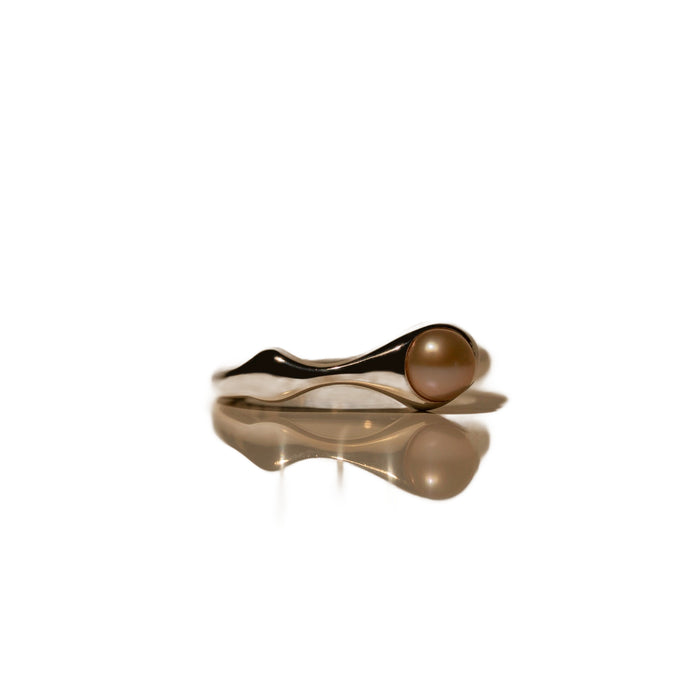Fluid Freshwater Pearl Ring, photo 7