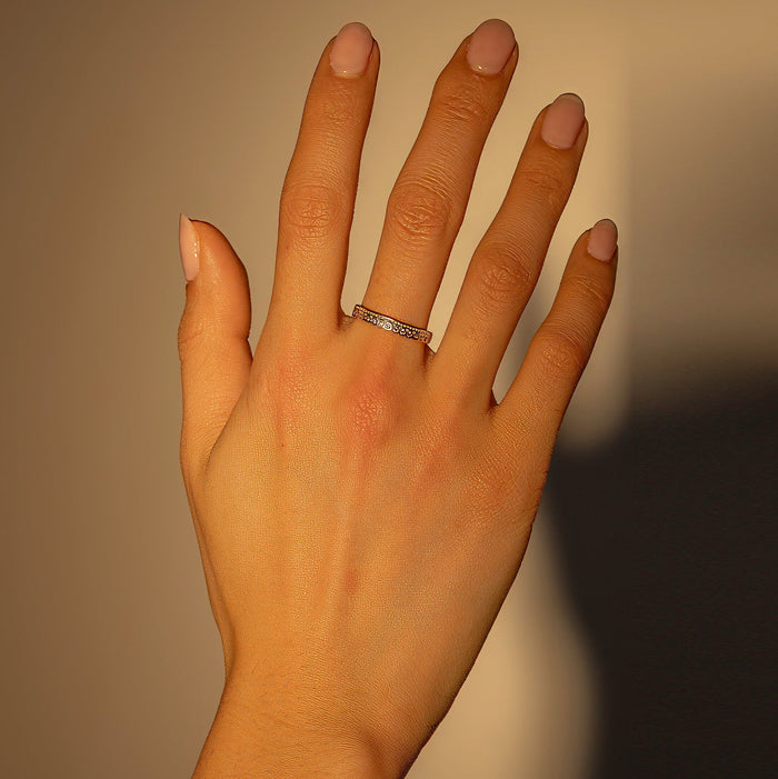 Naome Cubic Zirconia Adjustable Ring, photo 4