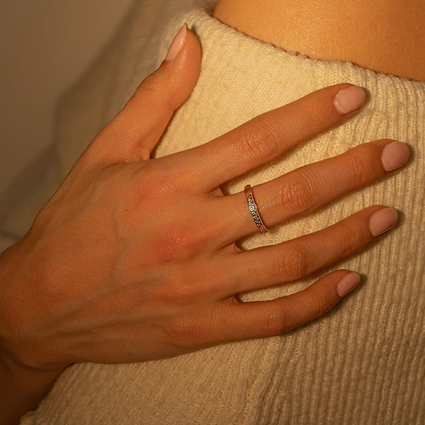 Naome Cubic Zirconia Adjustable Ring, photo 2