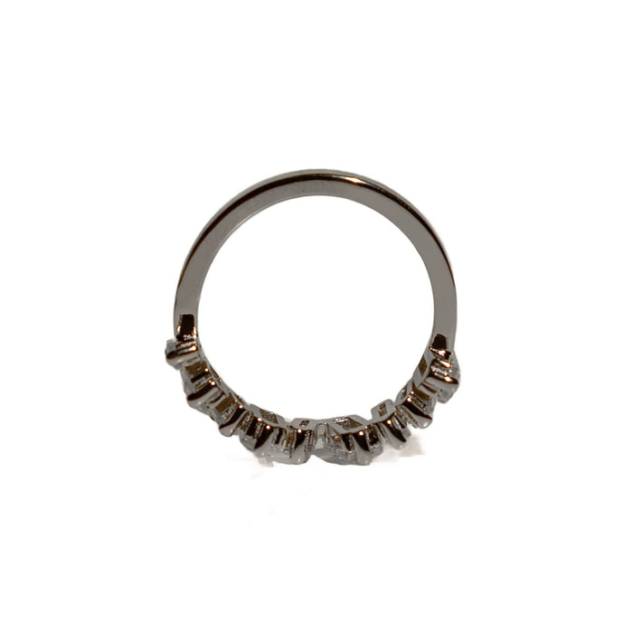 Ice Cubic Zirconia Ring, photo 5