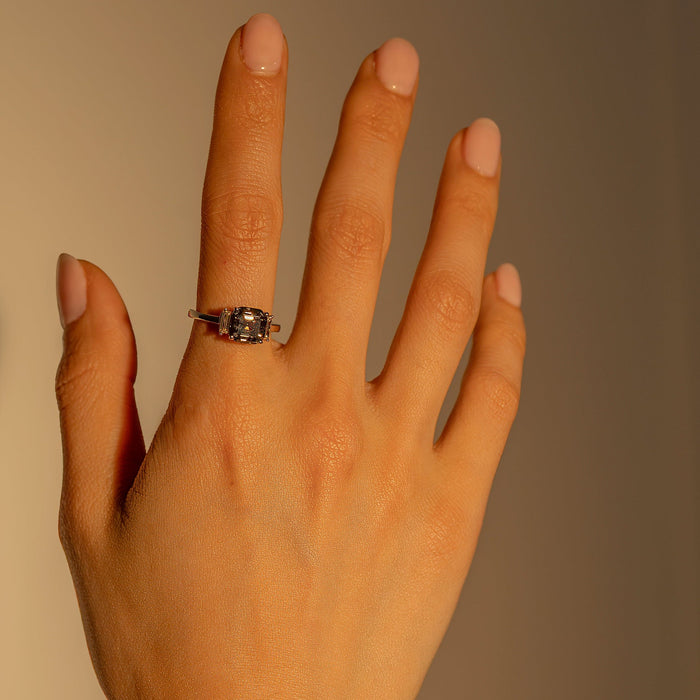 Dune Cubic Zirconia Centerstone Ring, photo 2