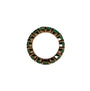 Green Cubic Zirconia Eternity Ring, photo 3