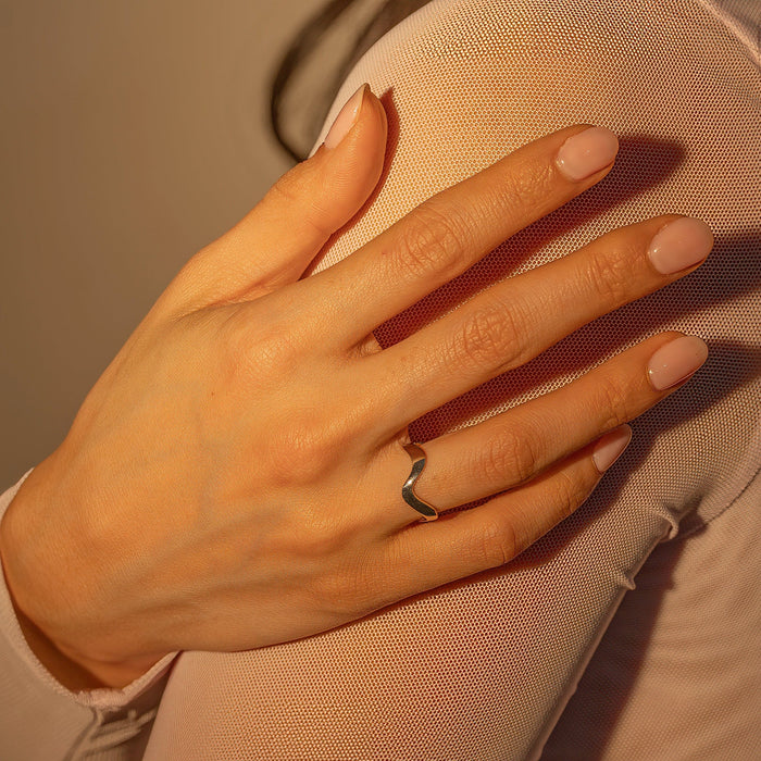 Anillo ajustable Wavy, foto 4