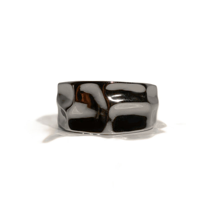 Men's Hammered Ring, photo 3