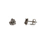 Aretes de botón Wild Heart con zirconia cúbica, foto 1