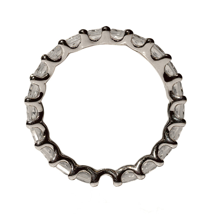 Square Cut Cubic Zirconia Ring, photo 3