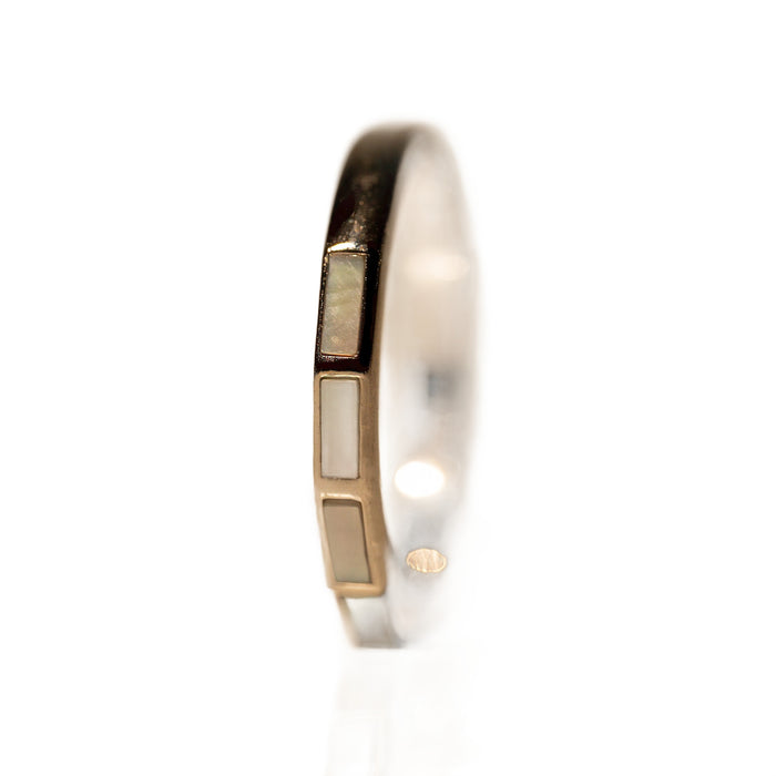 Men's Axelle Mother of Pearl Ring, photo 3