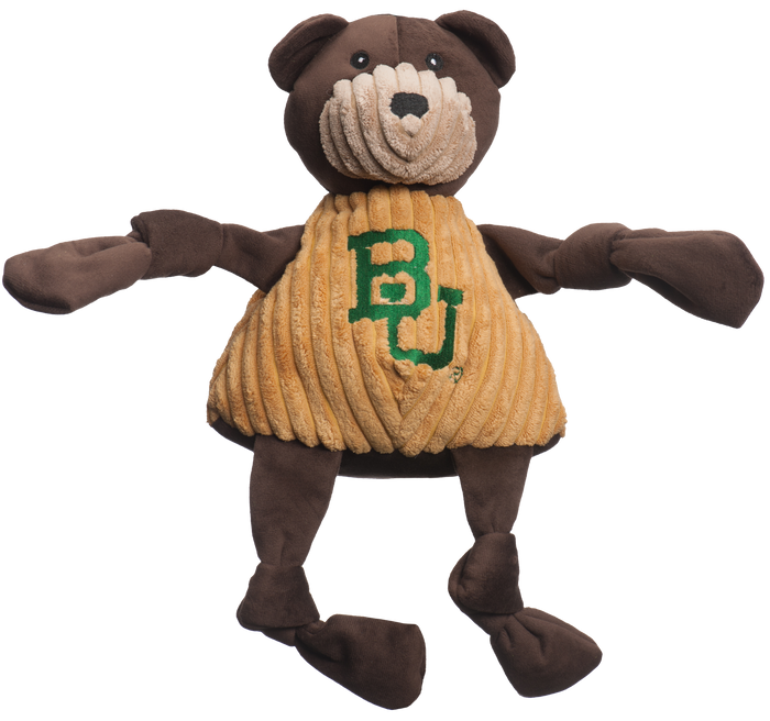 NCAA Baylor University, Bruiser the Bear Knottie, juguete de peluche para perro, foto 2