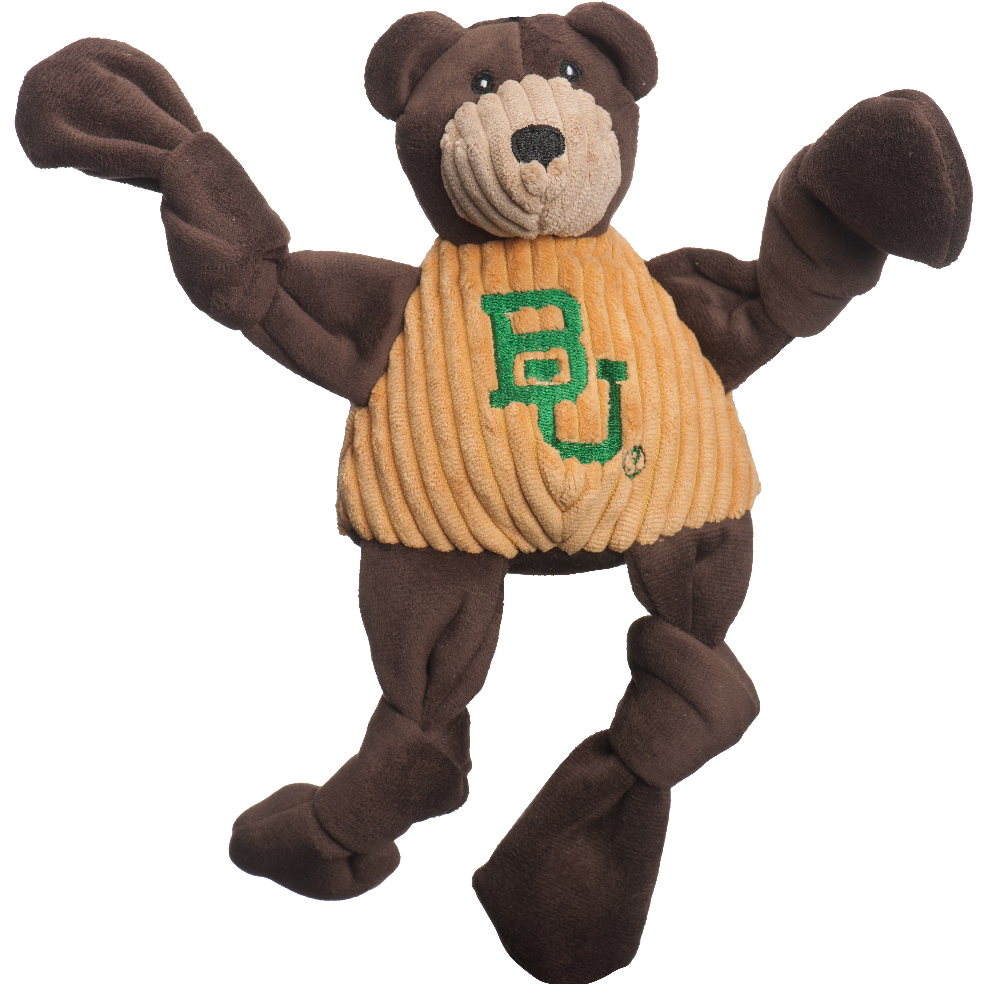 NCAA Baylor University, Bruiser the Bear Knottie, juguete de peluche para perro, foto 3
