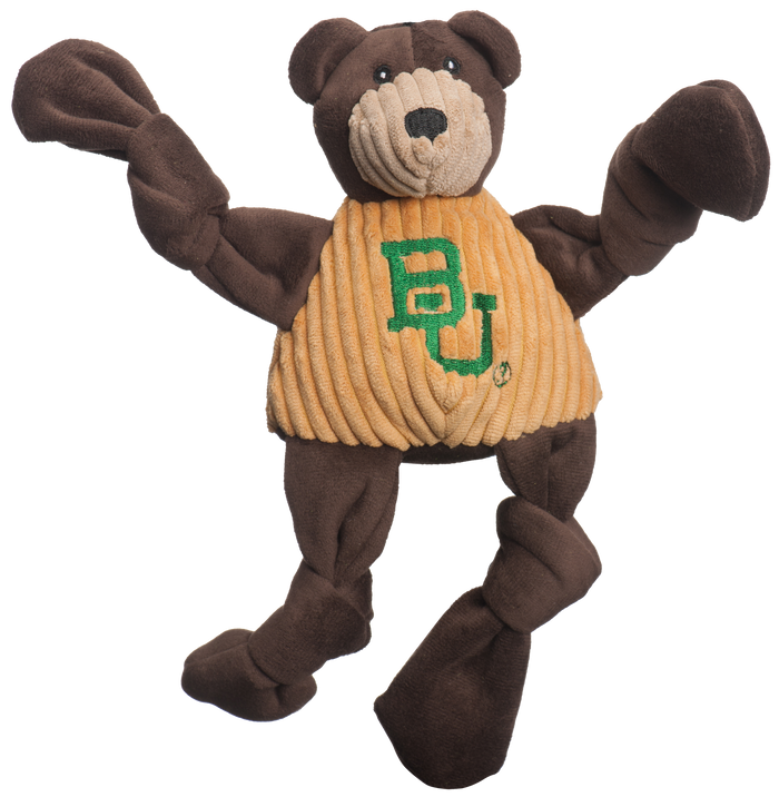 NCAA Baylor University, Bruiser the Bear Knottie, juguete de peluche para perro, foto 3