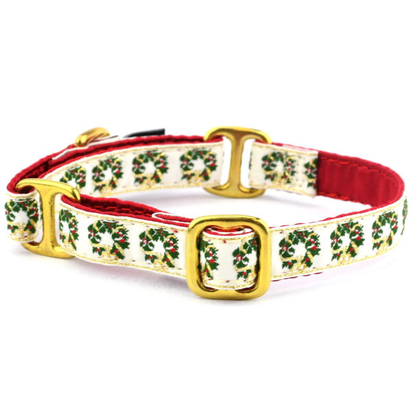 Collar martingala para perro Wreaths, 5/8 pulg. de ancho, edición limitada, foto 1