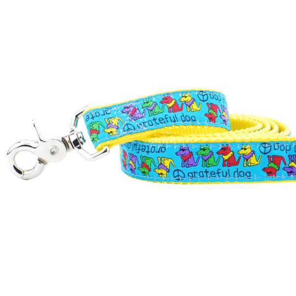 Correa de listón para perro Grateful Dog Teddy The Dog, 1 pulg. de ancho, foto 1