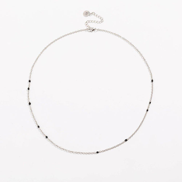 Black Onyx Beaded Link Necklace, photo 9