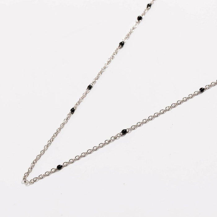 Black Onyx Beaded Link Necklace, photo 10