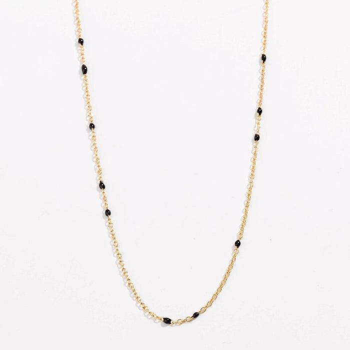 Black Onyx Beaded Link Necklace, photo 12