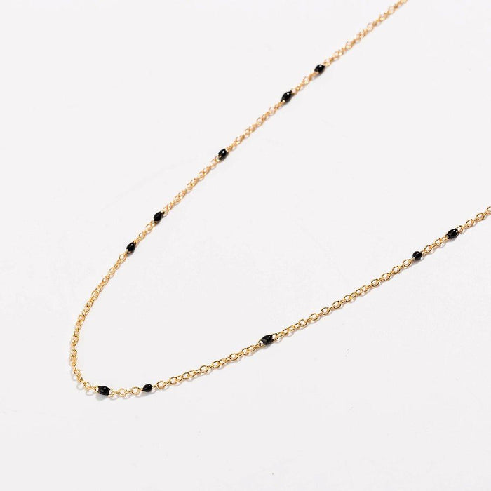 Black Onyx Beaded Link Necklace, photo 13