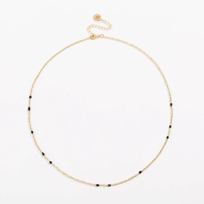 Black Onyx Beaded Link Necklace, photo 14