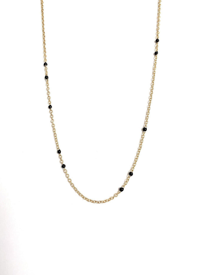 Black Onyx Beaded Link Necklace, photo 20